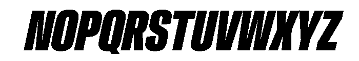Crystal UCnXBdIt Font UPPERCASE