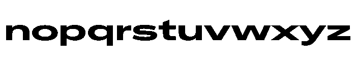 Crystal UltExpBold 112ff664 Font LOWERCASE