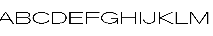 Crystal UltExpExtLt 1f4c14db Font UPPERCASE