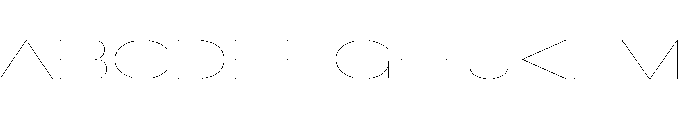 Crystal UltExpHairline 50e380c1 Font UPPERCASE
