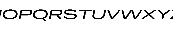 Crystal UltExpIta Font UPPERCASE