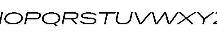 Crystal UltExpLightIta 09752183 Font UPPERCASE
