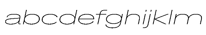 Crystal UltExpThinIta FONT