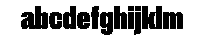 Crystal UltraCondBlack FONT