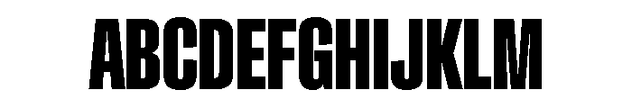 Crystal UltraCondBold 84b64bf4 Font UPPERCASE