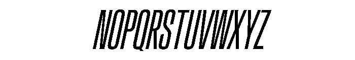 Crystal UltraCondBookIta Font UPPERCASE