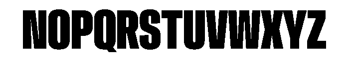 Crystal UltraCondExtBd 1734e909 Font UPPERCASE