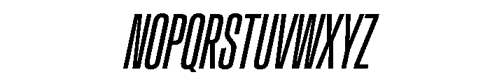 Crystal UltraCondIta C4229099 Font UPPERCASE
