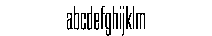 Crystal UltraCondLight FONT
