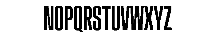 Crystal UltraCondMedium Font UPPERCASE