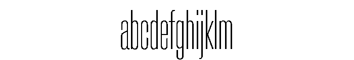 Crystal UltraCondThin 09405aa3 FONT