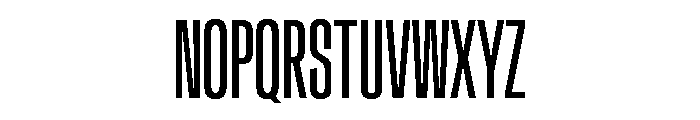 Crystal UltraCondensed 4cb15112 Font UPPERCASE
