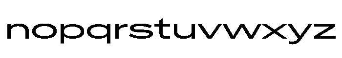 Crystal UltraExpanded 98f03739 Font LOWERCASE