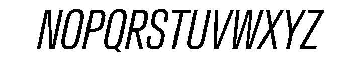 Crystal XCnLtIt Font UPPERCASE
