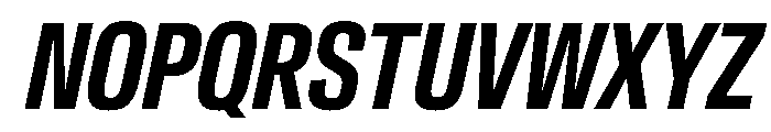 Crystal XCnSmBdIt Font UPPERCASE