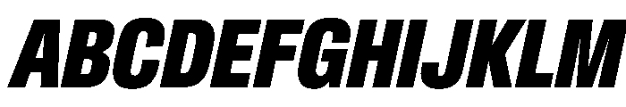 Crystal XCnXBdIt Font UPPERCASE