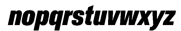 Crystal XCnXBdIt Font LOWERCASE