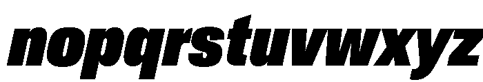 Crystal XCnXBlkIt 75e1b5c9 Font LOWERCASE