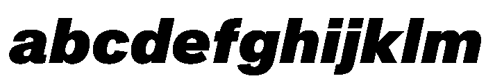 CrystalVAR BlackItalic Instance FONT