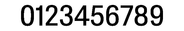 CrystalVAR Condensed Instance Font OTHER CHARS