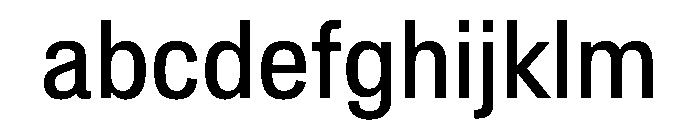 CrystalVAR Condensed Instance FONT
