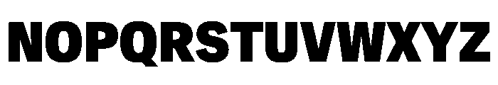 CrystalVAR CondensedBlack Instance 4436d734 Font UPPERCASE