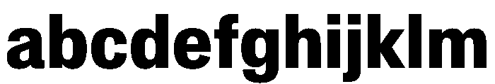CrystalVAR CondensedBold Instance FONT