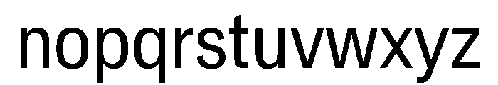 CrystalVAR CondensedBook Instance Font LOWERCASE