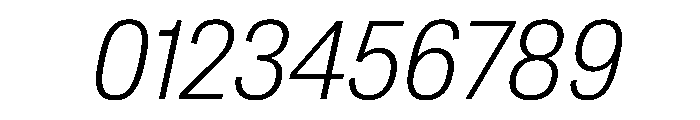 CrystalVAR CondensedExtraLightItalic Instance Font OTHER CHARS