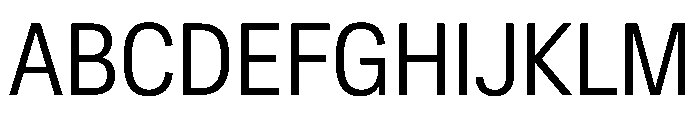 CrystalVAR CondensedLight Instance Font UPPERCASE