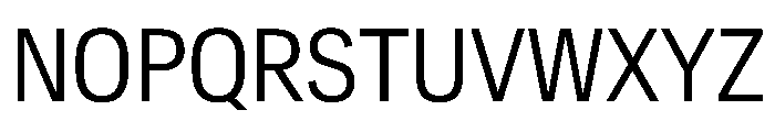 CrystalVAR CondensedLight Instance Font UPPERCASE