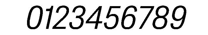 CrystalVAR CondensedLightItalic Instance Font OTHER CHARS