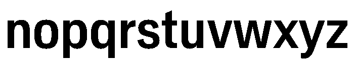 CrystalVAR CondensedMedium Instance Font LOWERCASE
