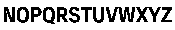 CrystalVAR CondensedSemiBold Instance 71002c44 Font UPPERCASE