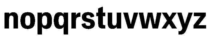 CrystalVAR CondensedSemiBold Instance D41e2f37 Font LOWERCASE