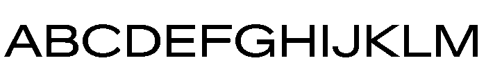 CrystalVAR Expanded Instance 95a1f87d Font UPPERCASE