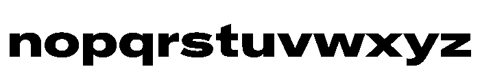 CrystalVAR ExpandedExtraBold Instance 9f4c47e4 Font LOWERCASE