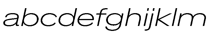 CrystalVAR ExpandedExtraLightItalic Instance F37f94b1 FONT