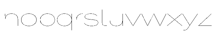 CrystalVAR ExpandedHairline Instance B1970287 Font LOWERCASE