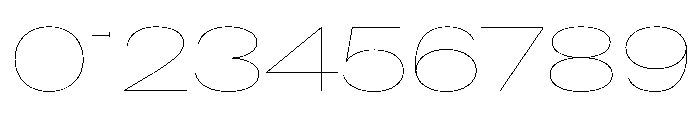 CrystalVAR ExpandedHairline Instance Font OTHER CHARS