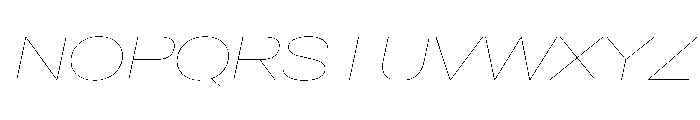 CrystalVAR ExpandedHairlineItalic Instance C055b4e6 Font UPPERCASE