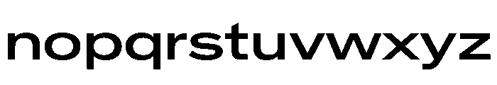 CrystalVAR ExpandedMedium Instance 8234a304 Font LOWERCASE