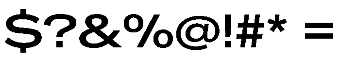 CrystalVAR ExpandedMedium Instance Font OTHER CHARS