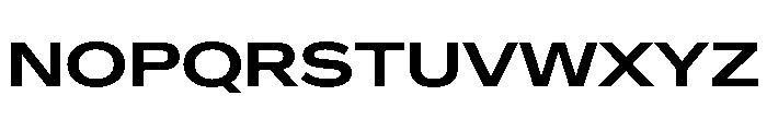 CrystalVAR ExpandedSemiBold Instance D84d2b43 Font UPPERCASE