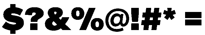 CrystalVAR ExtraBlack Instance Font OTHER CHARS