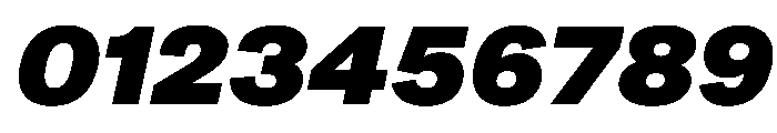 CrystalVAR ExtraBlackItalic Instance Font OTHER CHARS