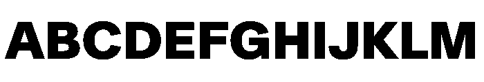 CrystalVAR ExtraBold Instance Font UPPERCASE