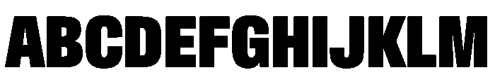 CrystalVAR ExtraCondensedBlack Instance 9409e01a Font UPPERCASE