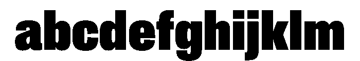 CrystalVAR ExtraCondensedBlack Instance 9409e01a FONT