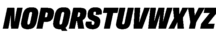 CrystalVAR ExtraCondensedBlackItalic Instance 0abab11b Font UPPERCASE